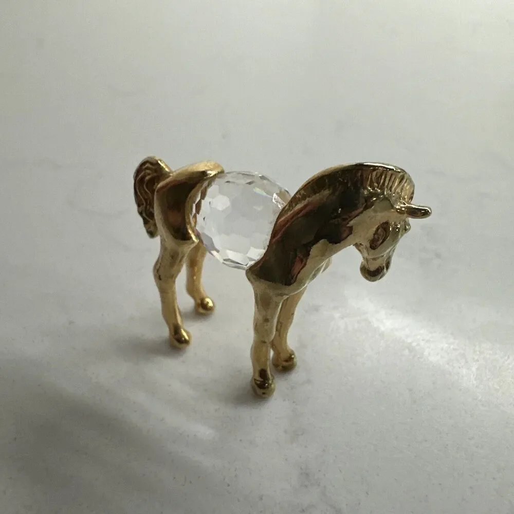 Lencia Austria Star Collection Miniature Crystal Figurine Stocking Stuffer Gift